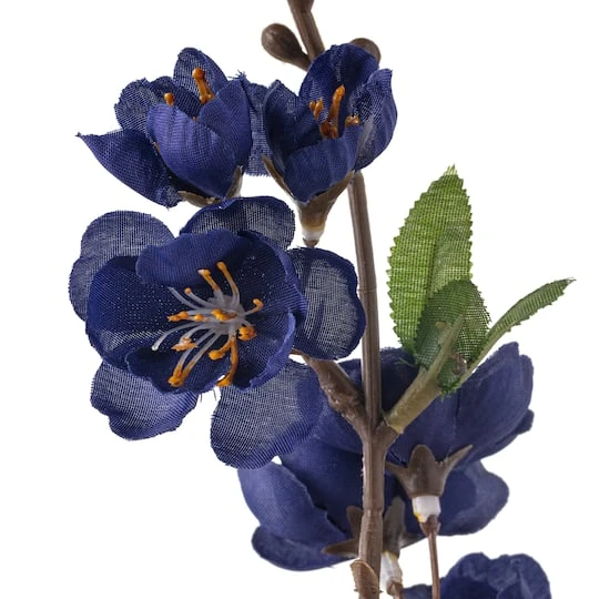Mini Dark Blue Blossom Stem By Ashland® 6 Mini Dark Blue Blossom Stem By Ashland® - Image 4