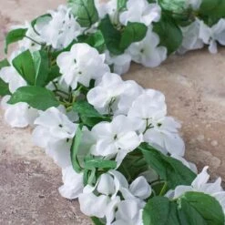 6ft. White Hydrangea Chain Garland By Ashland® 11 6ft. White Hydrangea Chain Garland By Ashland® -Michaels Shop 10676310 22