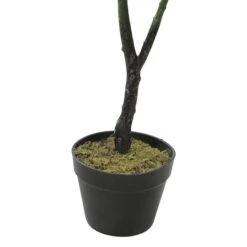 Northlight 4 Ft. Two-Tone Potted Wide Fiddle Leaf Floor Plant -Michaels Shop D236736S 3