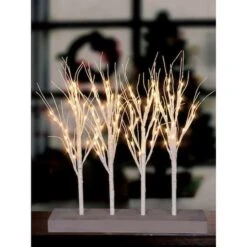 Northlight 19.5" Warm White LED Cluster Tree -Michaels Shop D236737S 3