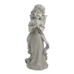 Northlight 21" Angel In Prayer Outdoor Garden Planter Statue