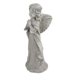 Northlight 21" Angel In Prayer Outdoor Garden Planter Statue -Michaels Shop D236867S 2