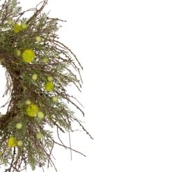 Northlight 20" Burrs Catkins Leaves & Twig Wreath -Michaels Shop D236952S 3