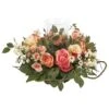 8.5" Rose Candelabrum Silk Flower Arrangement -Michaels Shop D251187S 1