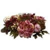 6.5" Peony & Hydrangea Candelabrum -Michaels Shop D251196S 11