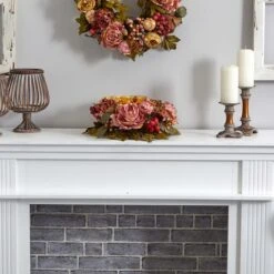 6.5" Peony & Hydrangea Candelabrum -Michaels Shop D251196S 14