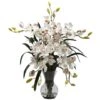2.8ft. Large Cymbidium Arrangement In Vase -Michaels Shop D251510S 1