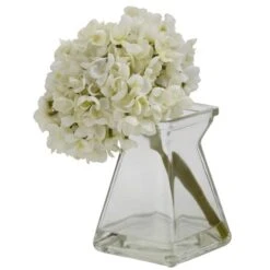 Green, Purple & White Hydrangea With Vase, 3ct. 15 Green, Purple & White Hydrangea With Vase, 3ct. -Michaels Shop D251511S 13