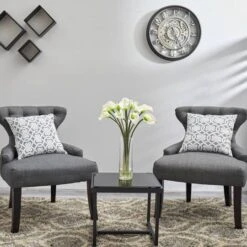 20" Mini Calla Lily Silk Flower Arrangement In Vase -Michaels Shop D251513S 16