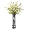38" White Giant Cherry Blossom Arrangement In Vase -Michaels Shop D251518S 11