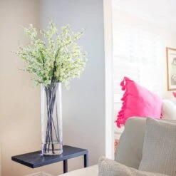 38" White Giant Cherry Blossom Arrangement In Vase -Michaels Shop D251518S 16