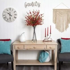 38" Red Giant Cherry Blossom Arrangement In Vase 8 38" Red Giant Cherry Blossom Arrangement In Vase -Michaels Shop D251519S 12