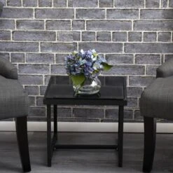 8.5" Blue Blooming Hydrangea In Glass Vase -Michaels Shop D251523S 15