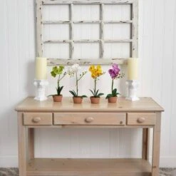 13" Orchid With Clay Vase, 4ct. -Michaels Shop D251610S 18