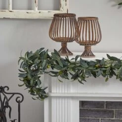 6.5ft. Olive Branch Garland -Michaels Shop D251618S 14