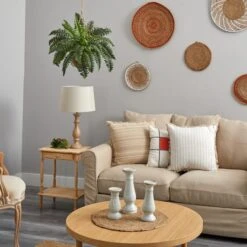 18" Boston Fern Hanging Basket -Michaels Shop D251628S 14