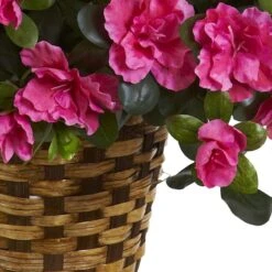 2.5ft. Pink Azalea Flowering Hanging Basket -Michaels Shop D251634S 13