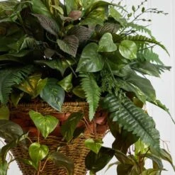 3ft. Mixed Green Vines In Cone Hanging Basket -Michaels Shop D251643S 17