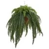 50” Giant Boston Fern In Hanging Cone Basket -Michaels Shop D251654S 11