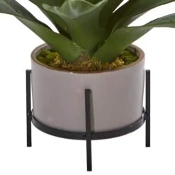 14" Agave Succulent In Decorative Planter -Michaels Shop D251677S 13