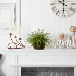 13" Fern And Twig Moss Basket 13 13" Fern And Twig Moss Basket -Michaels Shop D251701S 15