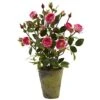 14" Potted French Rose Garden