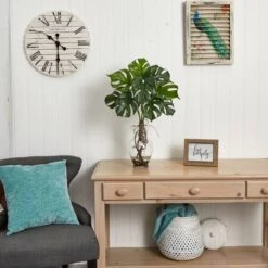 2ft. Monstera Plant In Glass Vase -Michaels Shop D251788S 15