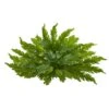 26" Green Fern Artificial Ledge Plant