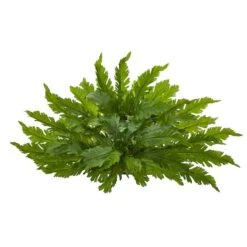 26" Green Fern Artificial Ledge Plant