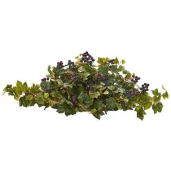 33" Purple & Green Grape Leaf Artificial Ledge Plant -Michaels Shop D251810S 1 1