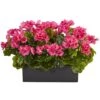 13" Beauty Geranium In Rectangular Planter 2 13" Beauty Geranium In Rectangular Planter -Michaels Shop D251842S 11