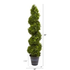 4ft. Boxwood Spiral Topiary In Planter -Michaels Shop D251983S 3