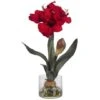 20'' Amaryllis In Round Vase -Michaels Shop D252182S 1