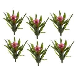 Purple Bromeliad Flower Stem, 6ct. -Michaels Shop D252207S 3