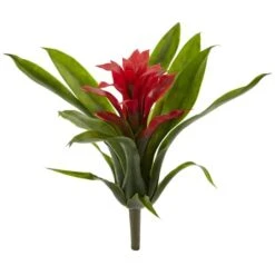 Red Bromeliad Flower Stem, 6ct. 8 Red Bromeliad Flower Stem, 6ct. -Michaels Shop D252208S 2