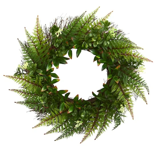 23” Fern Wreath 3 23” Fern Wreath