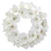 24'' White Amaryllis Wreath