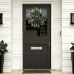 24'' Eucalyptus & Mixed Greens Wreath -Michaels Shop D252236S 14