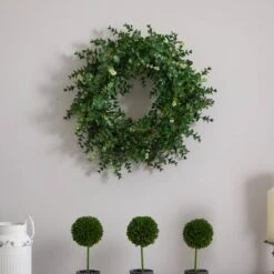 18” Double Ring Eucalyptus Wreath -Michaels Shop D252247S 15