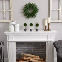 18” Double Ring Eucalyptus Wreath -Michaels Shop D252247S 16