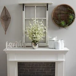 2.4 Ft. Cherry Blossom Arrangement In Silver Bowl -Michaels Shop D262135S 14