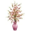 2.5ft. Pink Cherry Blossom In Pink Rose Vase -Michaels Shop D262161S 1