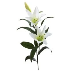White Lily Stem, 12ct. -Michaels Shop D262221S 2