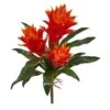 Orange Double Bromeliad Flower, 6ct. 1 Orange Double Bromeliad Flower, 6ct. -Michaels Shop D262231S 1