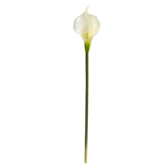 White Calla Lily Flower, 12ct. 4 White Calla Lily Flower, 12ct. - Image 2