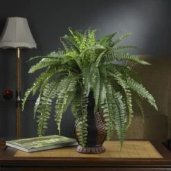 2.5.ft. Boston Fern In Decorative Brown Urn -Michaels Shop D262474S 12