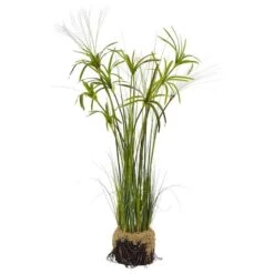 4ft. Papyrus Plant With Faux Soil Arrangement -Michaels Shop D262635S 11 1
