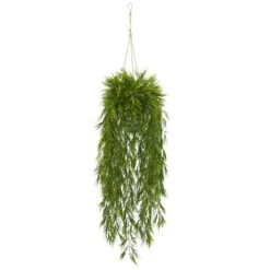 4ft. Mini Bamboo Plant In Metal Hanging Planter -Michaels Shop D262697S 1 1