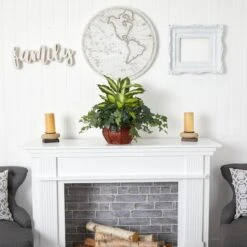 20" Dieffenbachia & Ivy In Decorative Planter 8 20" Dieffenbachia & Ivy In Decorative Planter -Michaels Shop D262760S 13