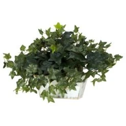 14" Ivy In White Planter 9 14" Ivy In White Planter -Michaels Shop D262783S 12